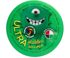 EPEE ULTRA PLASTELINA Lollipop 4 spalvų viduje + figūrinis raktų pakabukas ŽALIA