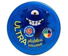 Epee ULTRA PLASTICINE LOLLIPOP su raktų pakabuku, 4 spalvos, MĖLYNA
