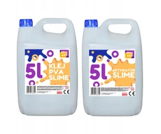 Epic Art PVA klijų rinkinys SLIME 5 Lt + AKTIVATORIUS 5L