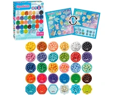 Epoch AQUABEADS Mega kūrybinių karoliukų rinkinys 2400 vienetų vienas kitą papildo