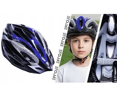 Ercole MTB plento dviračio šalmas su skydeliu paaugliams Reguliuojamas 54-62 cm