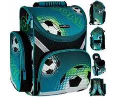 Ergonomiška Starpak mokyklinė kuprinė „Football“ (20L pradinukams)