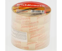 Erichkrause Lipni juostelė Erich Krause Crystal, 12 mm x 33 m, 4 ritinėliai