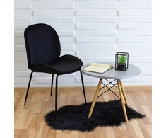 Escal Juoda GLAMOUR fotelis svetainei, valgomajam, miegamajam, metalinės kojos 020