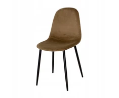 Escal Ruda minkšta veliūrinė kėdė SVETAINES tualetinis staliukas biuras LOFT boho YV-04