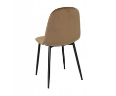 Escal Ruda minkšta veliūrinė kėdė SVETAINES tualetinis staliukas biuras LOFT boho YV-04