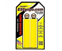 Esi Chunky geltonos dviračio rankenos