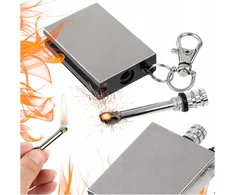 Eternal Match Bushcraft Magnesium Firestarter Tourist Keychain Survival