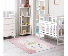 Eureka Home DYWAN DZIECIĘCY DLA DZIEWCZYNKI DO POKOJU DZIECKA DZIECIĘCEGO GRUBY 140X190