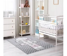 Eureka Home DYWAN DZIECIĘCY DLA DZIEWCZYNKI DO POKOJU DZIECKA DZIECIĘCEGO GRUBY 160X230