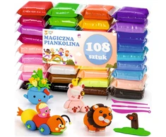 EVI Plastikinis MASTE MAGIC FOAM SUPER MOLIS 108 vnt.