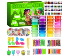 EVI SLIME SLIME KIT DIDELIS XXL PASTE DOVANA, DIY, 126 in1