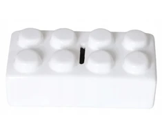 Ewax SKARBONKA CERAMICZNA KLOCEK Baltas DUŻY 16X8X6 CM