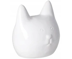 Ewax Skarbonka kot balta keramikinė 12 cm