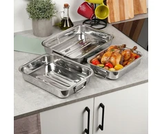 Excellent Houseware 3X PLIENINĖ LIETUVOS KEPO PLOKŠTA MĖSAI, ŽUVEI, DARŽOVĖMS, TEŠLAI