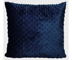 Extrapościel Užvalkalas 40x40 Minky tamsiai mėlyna navy