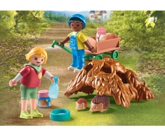 PLAYMOBIL MY LIFE Ežiukų šeimynėlės priežiūra 71512