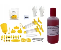Ezmtb HIDRAULINIS STABDŽIŲ NUOLEIDIMO RINKINYS Shimano sram alyva 100ml