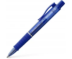 Automatinis tušinukas Faber-Castell PolyBall View, mėlynos spalvos