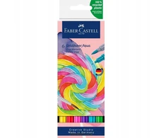 Faber Castell Goldfaber Aqua Candy Shop akvareliniai markeriai, 6 vnt.