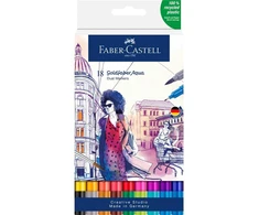 Faber-castell Goldfaber Aqua Dual Marker, 18 spalvų