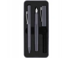 Faber-castell Grip 2010 rašiklio ir fontano rašiklio rinkinys