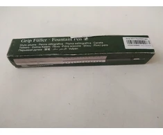 Faber-Castell Grip 2011 fountain pen, nib width F, ink mėlynas erasable, barrel colour juodas