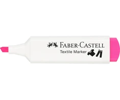 Faber-castell neoninis audinio markeris, ryškiai rožinis