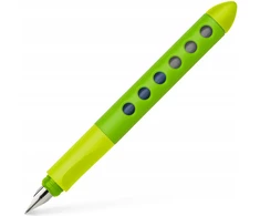 Plunksnakotis Faber-Castell Scribolino, kairiarankiams, šviesiai žalios spalvos korpusas