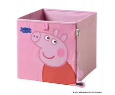 Fackelmann Pojemnik pudełko organizer na zabawki vaikams Peppa Pig 30×30×30 cm