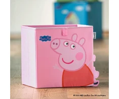 Fackelmann Pojemnik pudełko organizer na zabawki vaikams Peppa Pig 30×30×30 cm