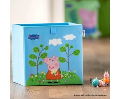 Fackelmann Pojemnik pudełko organizer na zabawki vaikams Peppa Pig 30×30×30 cm