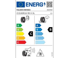 Falken Eurowinter HS 02 215/60 R16 99 H