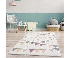 Family fabrics Vaikiškas kilimėlis su šventinėmis vėliavėlėmis Anime 80x150cm