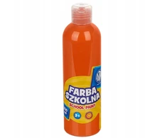 Farba szkolna naturalna tempera Astra 250 ml oranžinė