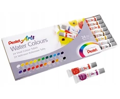 Farby akwarelowe PENTEL w tubach [24]