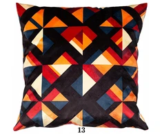 Faro Dekoratyvinė "velvet" pagalvės užvalkalas 40x40 cm, geometrinis raštas