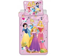Faro Disney Princesės Rožinė Vaikiška Patalynė 160x200