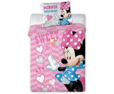 MCU Faro vaikiškas patalynės komplektas Minnie, 100x135, 2 dalių