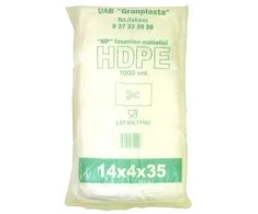 Bikuvalt Fasavimo maišeliai HDPE 14/4*35 8 mikronai