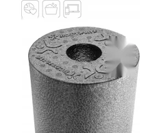 FASCIA ROLLER 30CM 15CM VIDUTINIO KIETIO MASAŽO ATSALAIDINĖ TRENIRUOTĖ