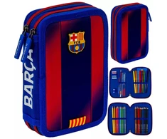 FC BARCELONA BARCA DVIGUBĖS MOKYKLĖS DAŽNIŲ DĖŽĖ SU ĮRANGA