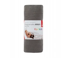 FDM JERSEY paklodė 100% medvilnė su elastine juostele THICK 80x180