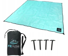 Fe Active Didžiulis paplūdimio pikniko antklodė 200x200 cm + VNL silkės