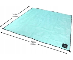 Fe Active Didžiulis paplūdimio pikniko antklodė 200x200 cm + VNL silkės