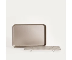 FEBE kepimo skarda su auksinėmis grotelėmis 39x27 cm HOMLA