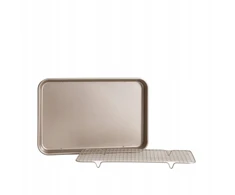 FEBE kepimo skarda su auksinėmis grotelėmis 39x27 cm HOMLA