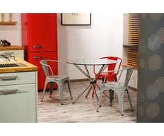 Fernity METAL Paris Arms kėdė įkvėpta Tolix