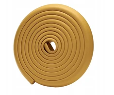Fhbabyland Putplasčio apsauginės juostos briaunos Kampai 5m GOLD APSAUGINĖ JUOSTA MINKŠTA