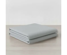 Fiki Miki Paklode su guma 80x200 cm, pilkos spalvos, 100% medvilne